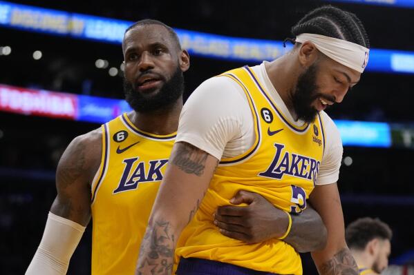 Lebron ad lakers store